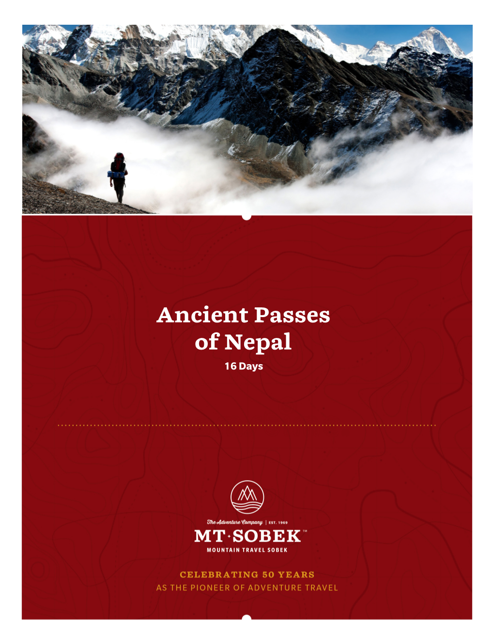 Ancient Passes of Nepal 16 Days Ancient Passes of Nepal