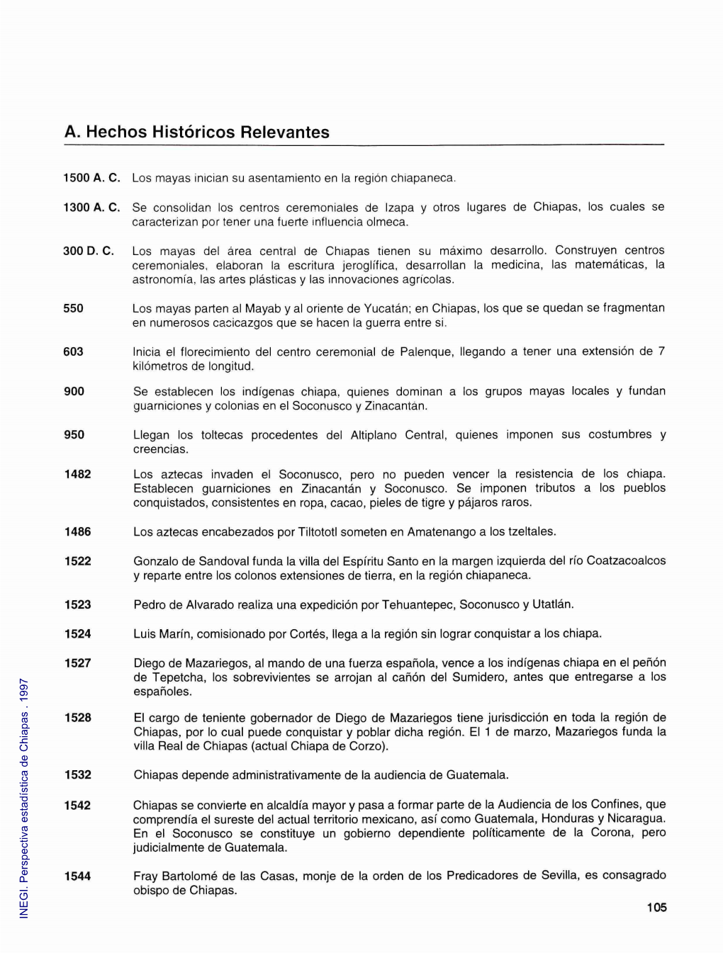 Perspectiva Estadística De Chiapas