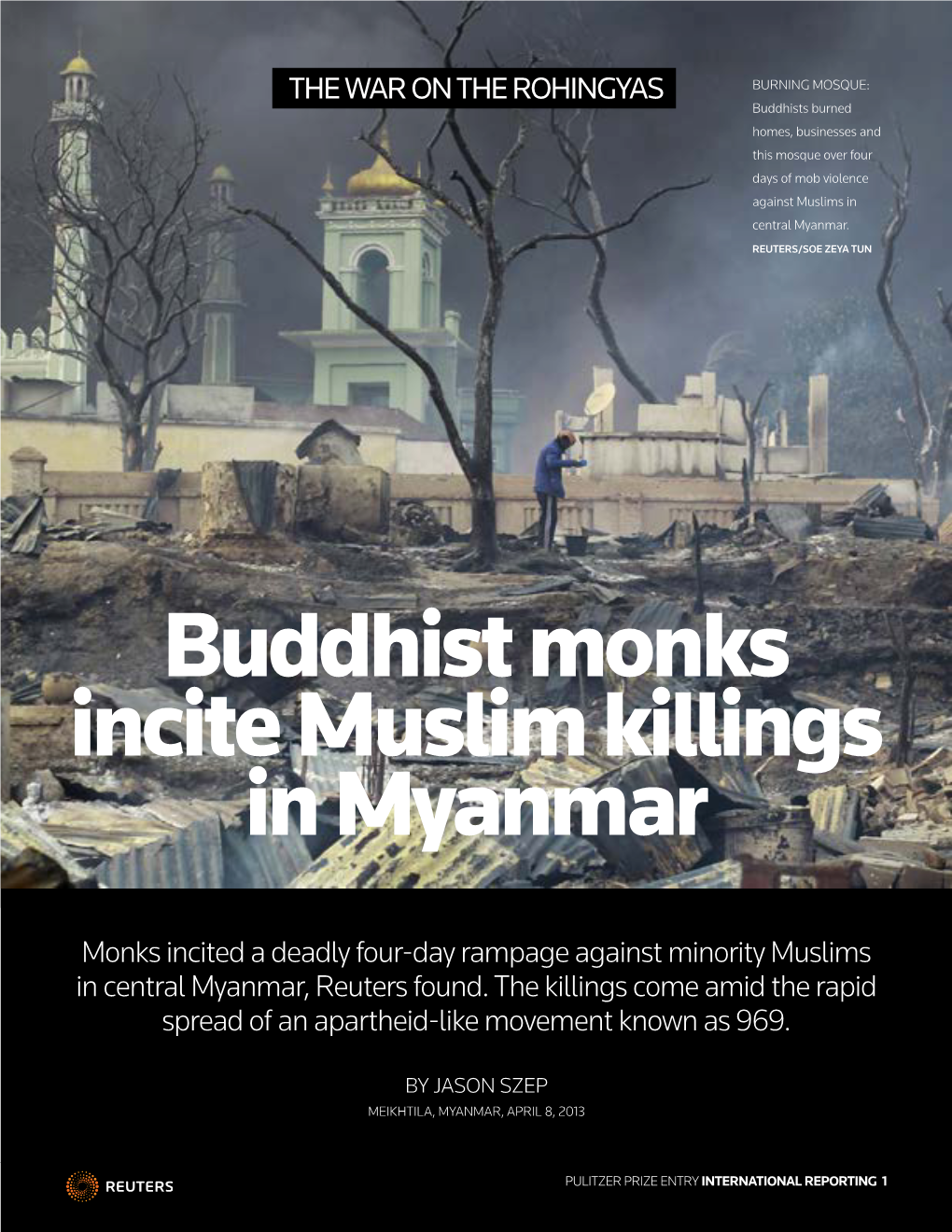 Buddhist Monks Incite Muslim Killings in Myanmar