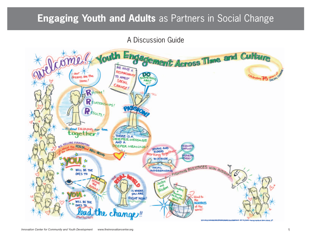 Engaging Youth and Adults As Partners in Social Change