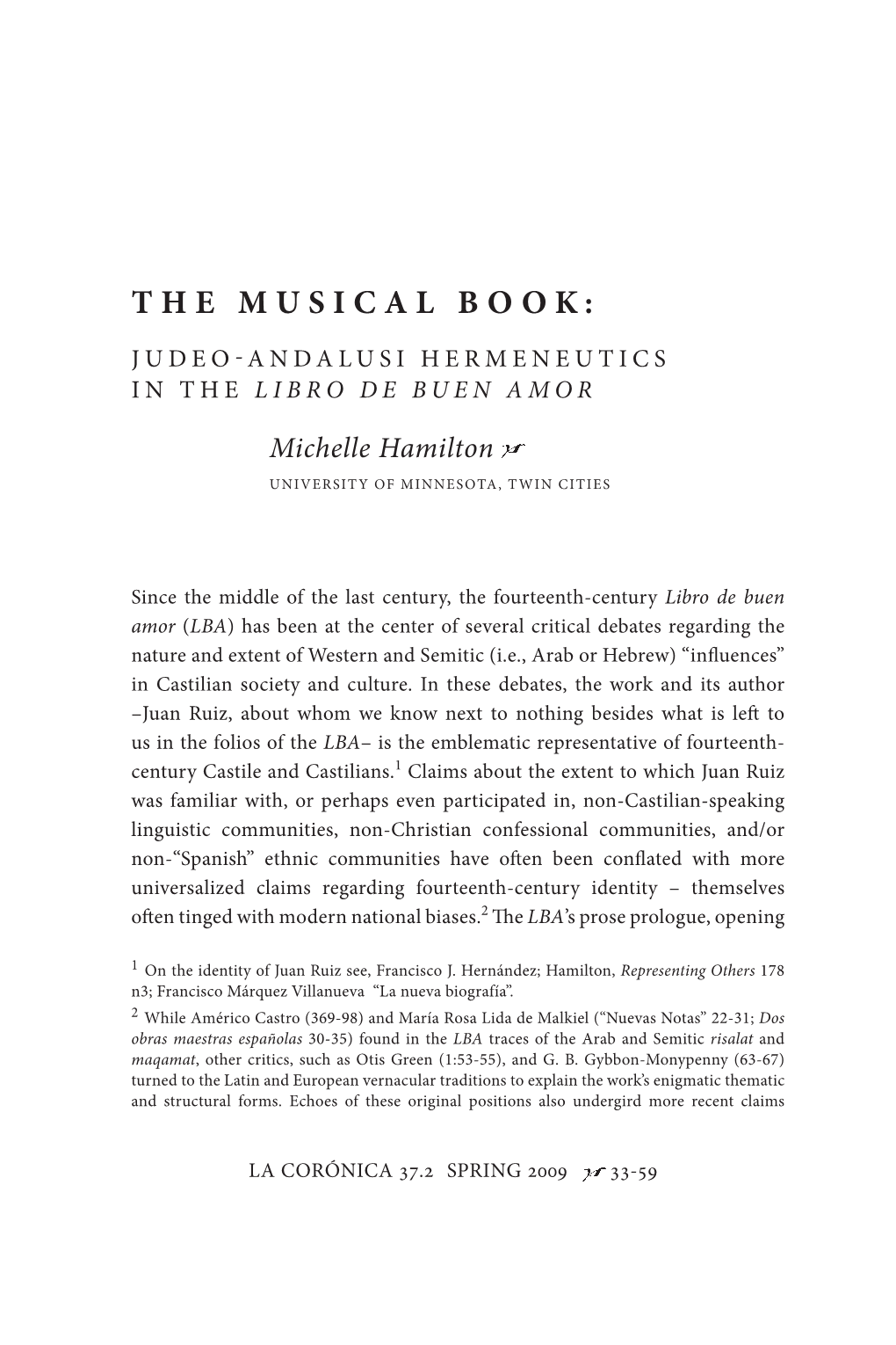The Musical Book