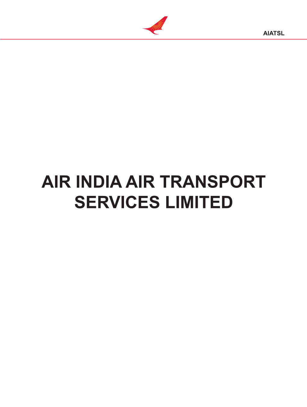 Air India Air Transport Services Limited Aiatsl