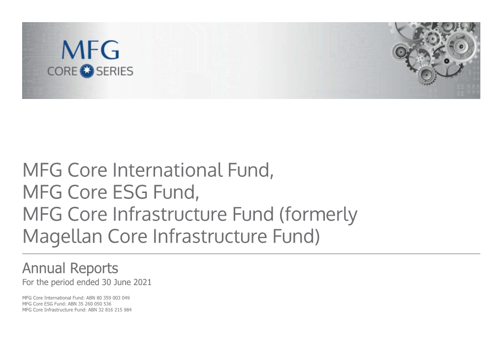 Formerly Magellan Core Infrastructure Fund)