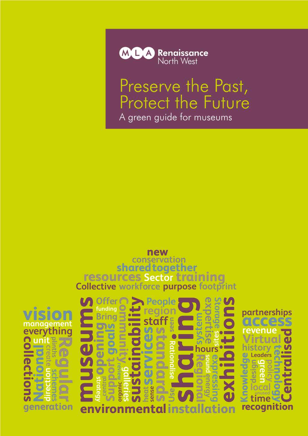 Preserve the Past, Protect the Future a Green Guide for Museums