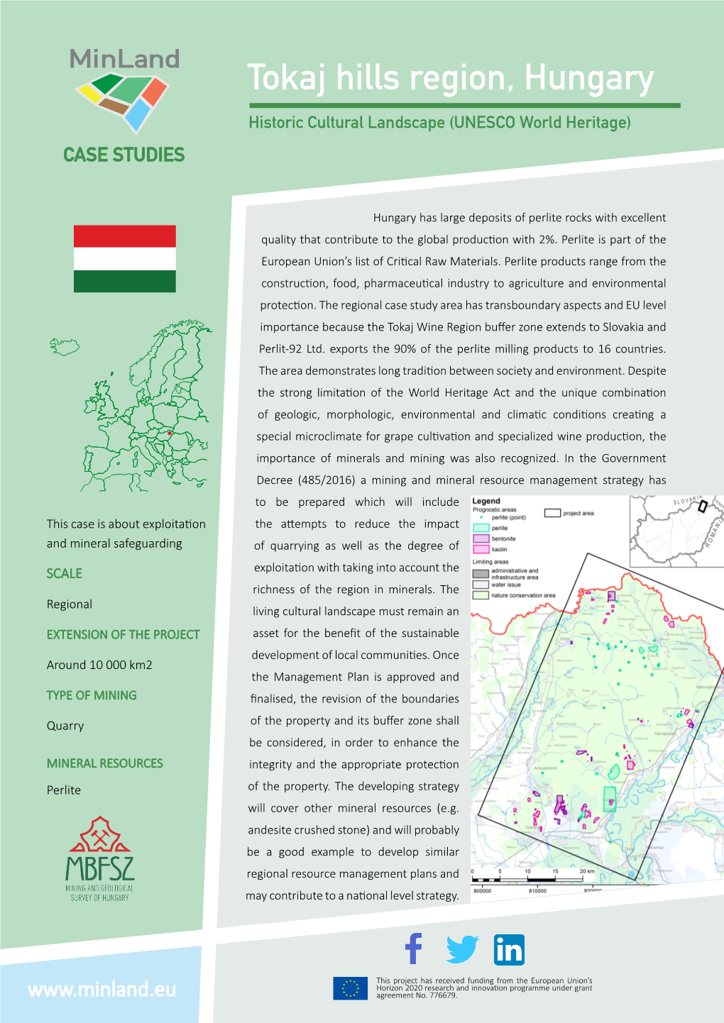 Tokaj Hills Region, Hungary Historic Cultural Landscape (UNESCO World Heritage) CASE STUDIES
