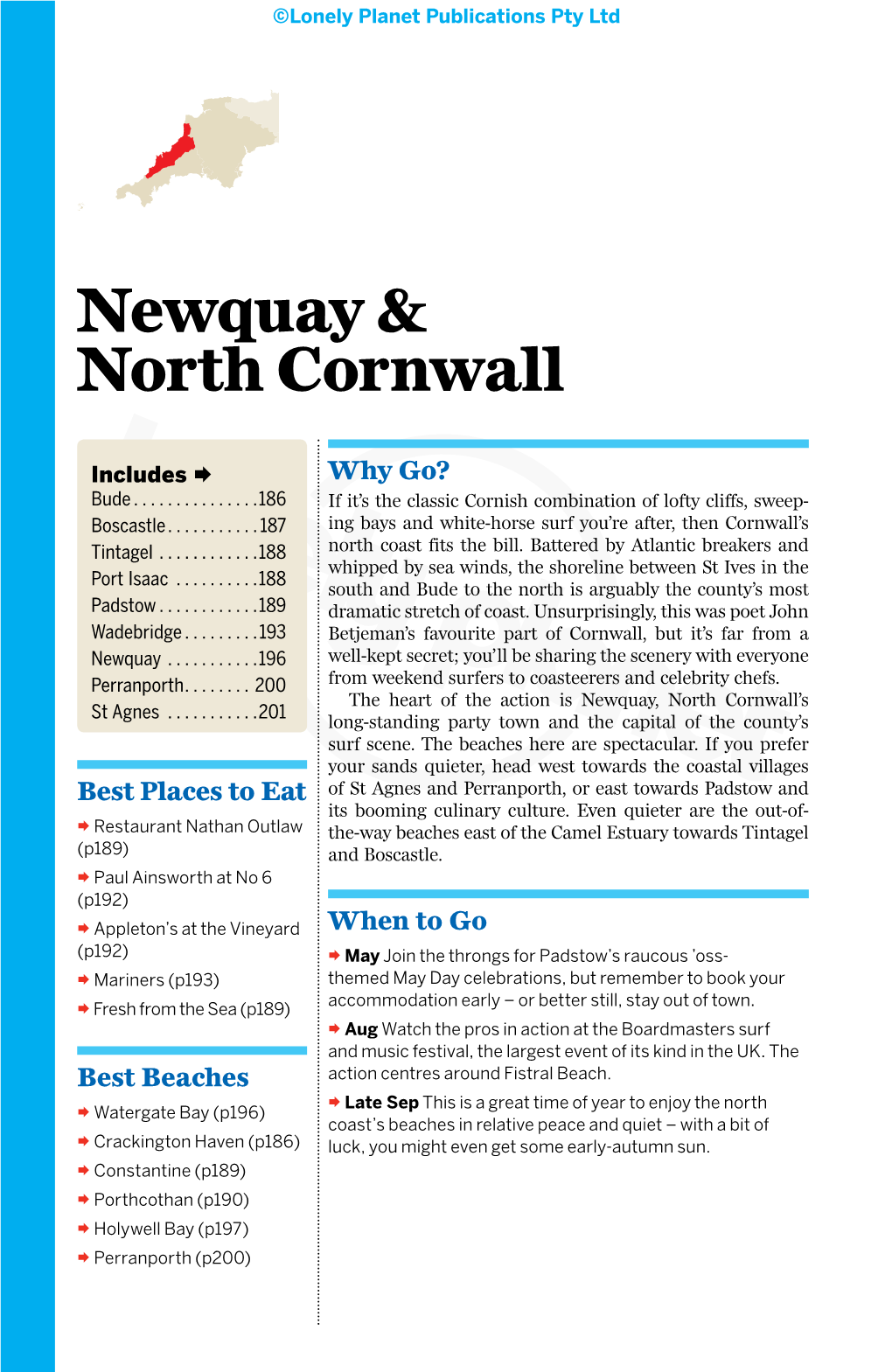 Newquay & North Cornwall