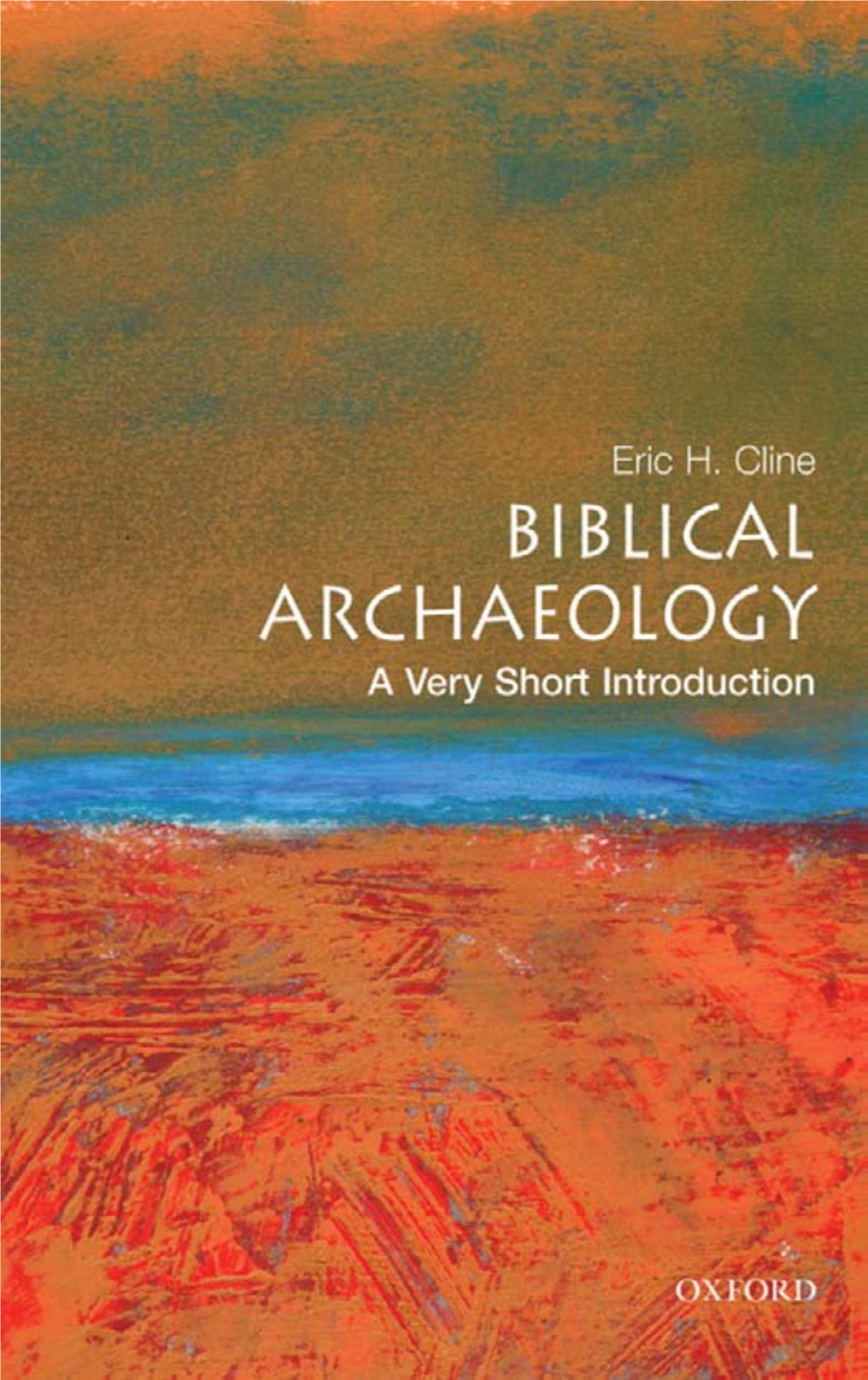 Biblical Archaeology; a Very Short Introduction