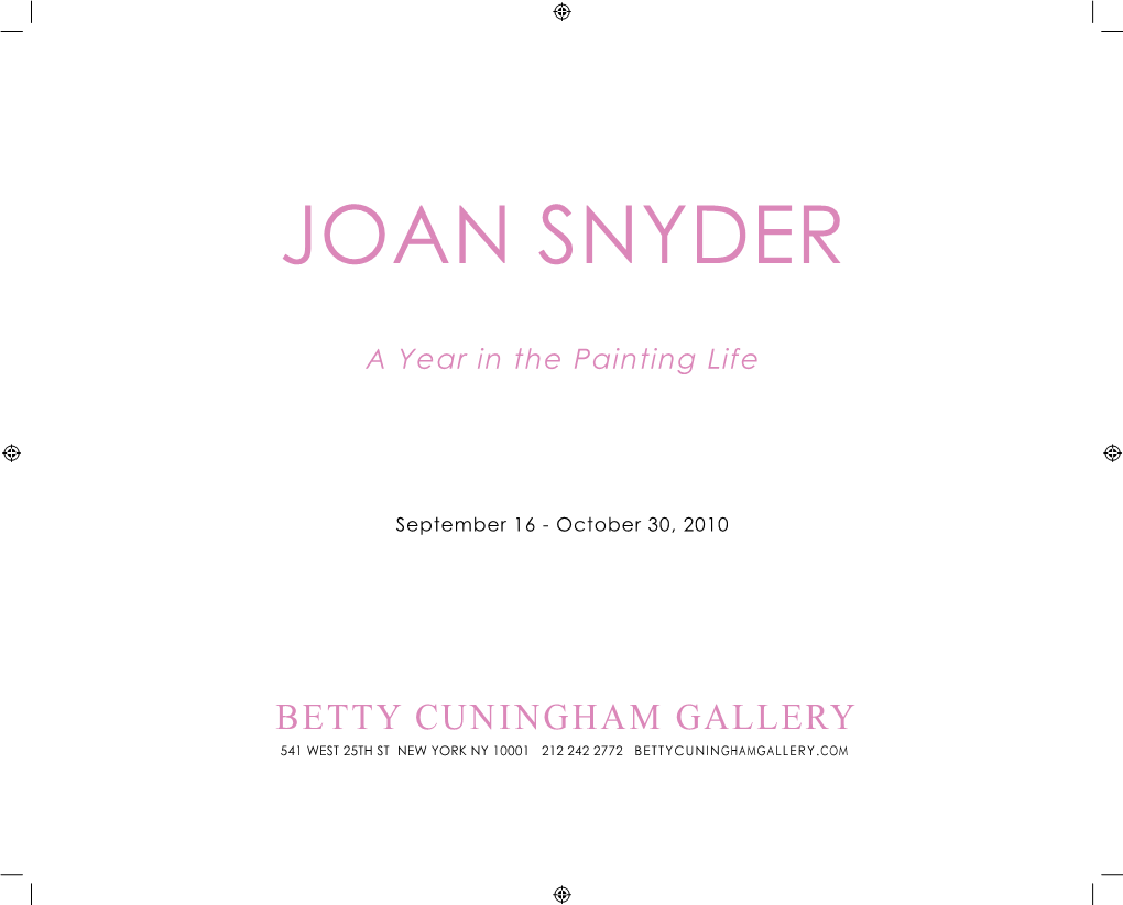 Betty Cuningham Gallery