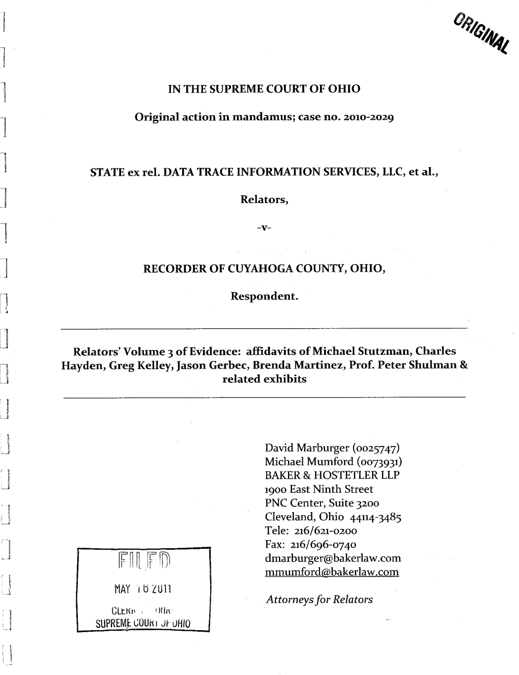 Recorder of Cuyahoga County, Ohio