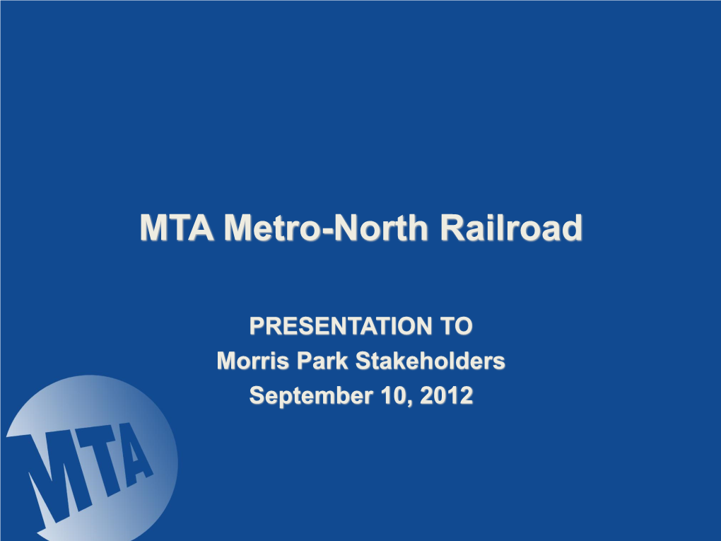 MTA Metro-North Railroad