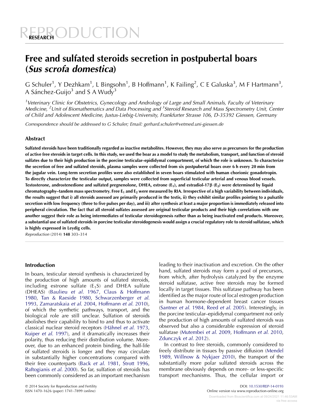 Effects of Pre-Mating Nutrition on Mrna Levels of Developmentally