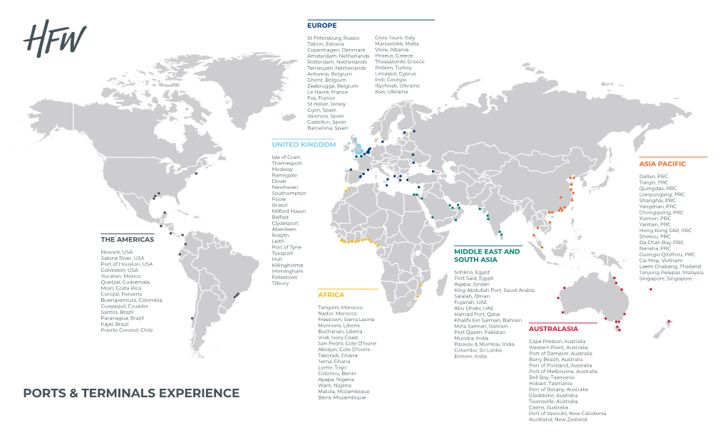 Ports & Terminals Experience