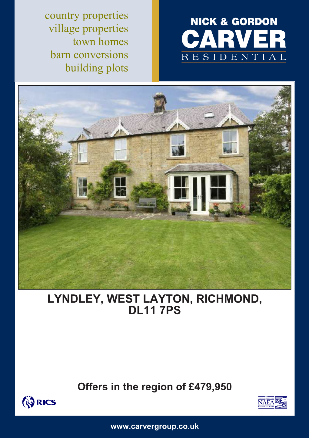 Lyndley, West Layton, Richmond, Dl11 7Ps