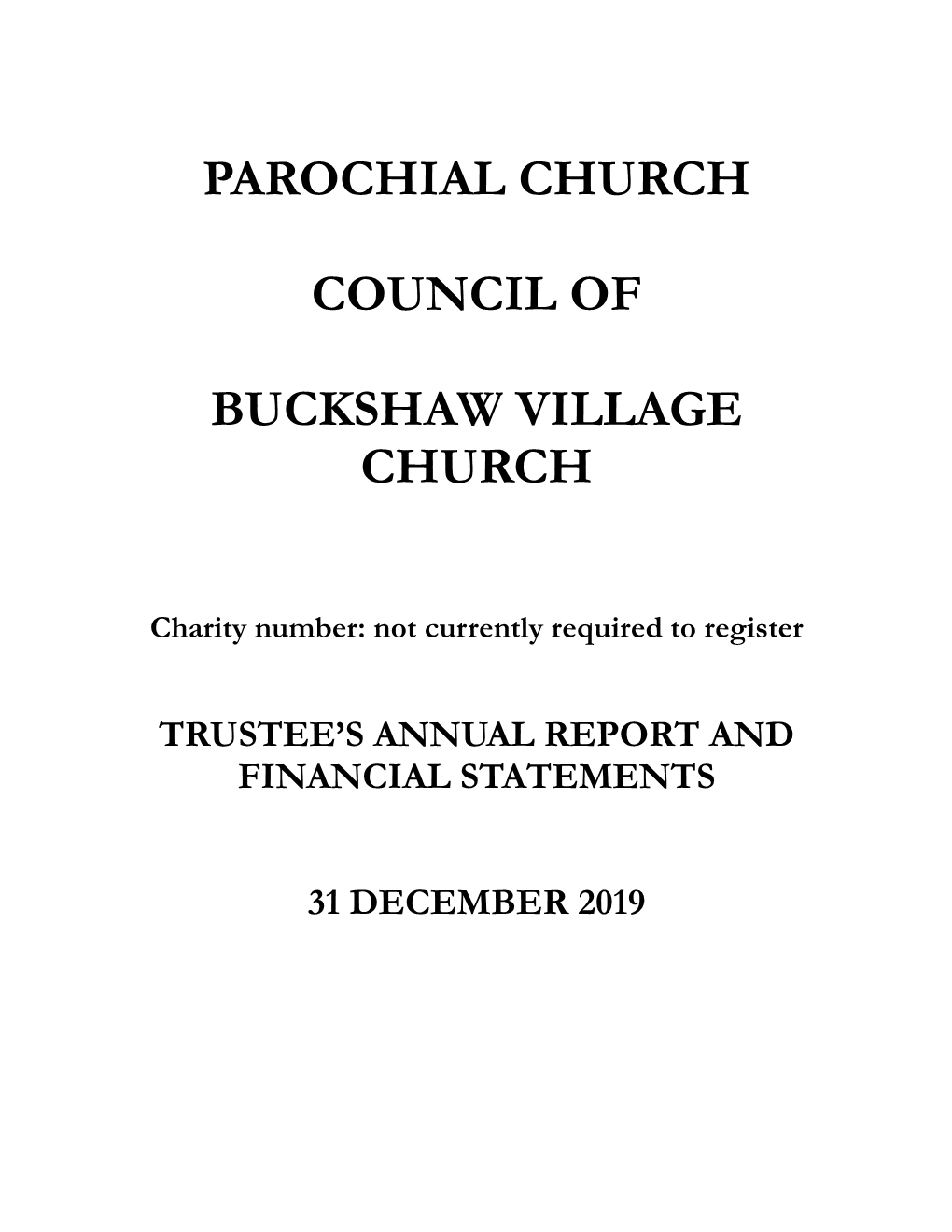 Very Final Bvc 2019 Final Annual Report For. Upload