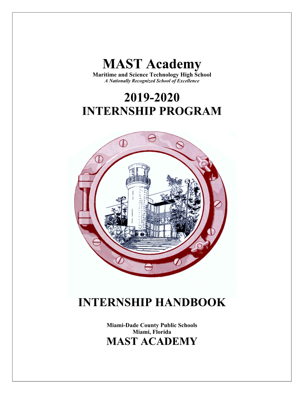 Mast Academy Internship Program