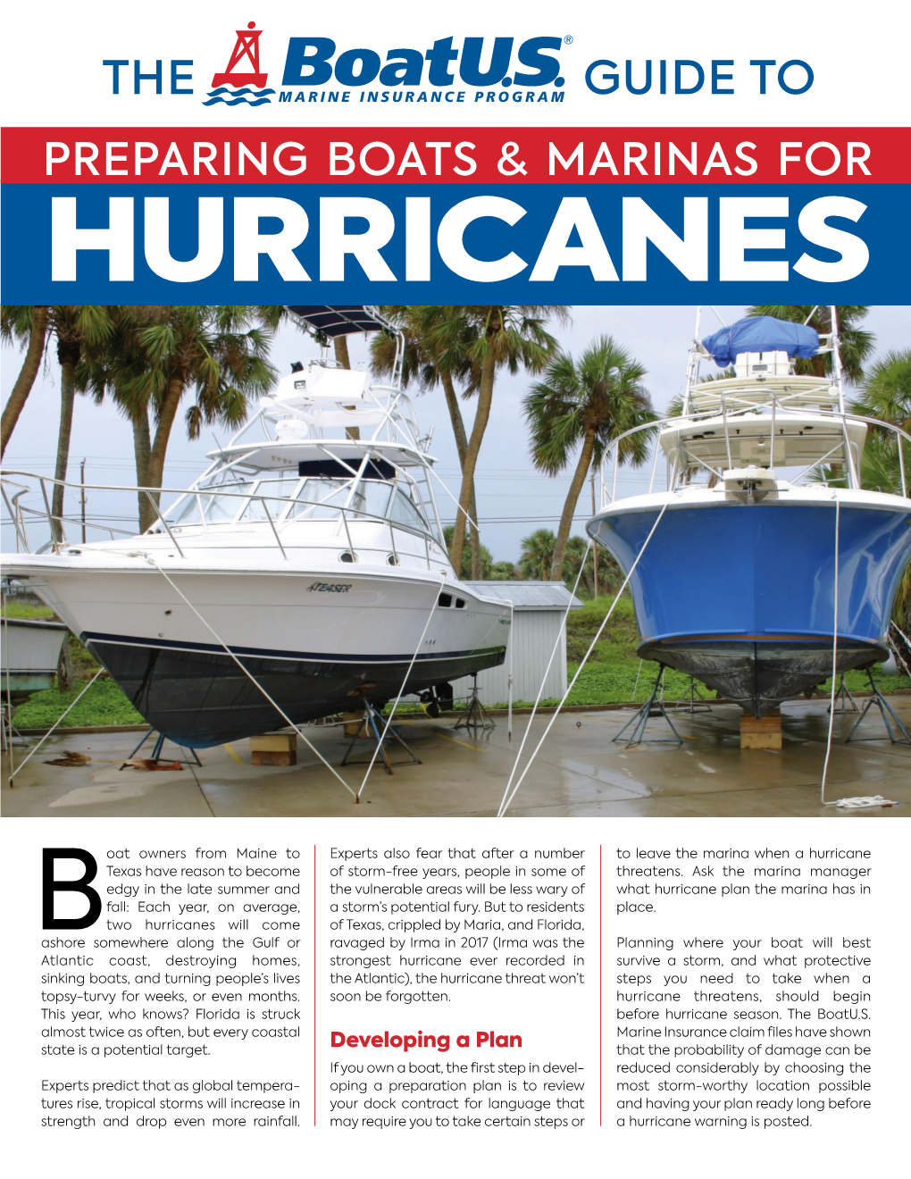 Preparing Boats & Marinas for Hurricanes