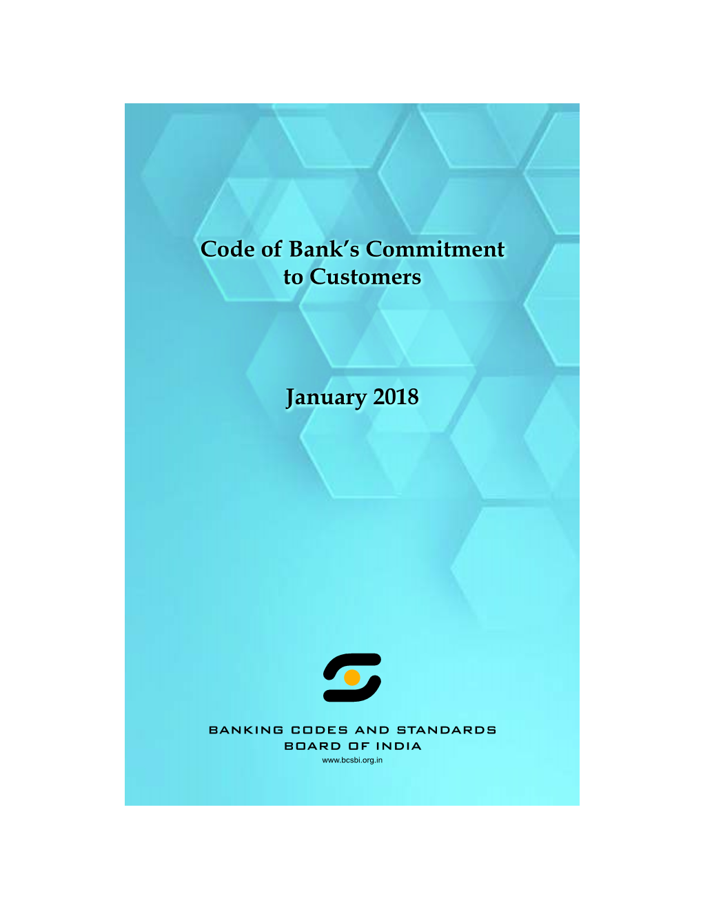 Code of Bank's Commitment to MSME