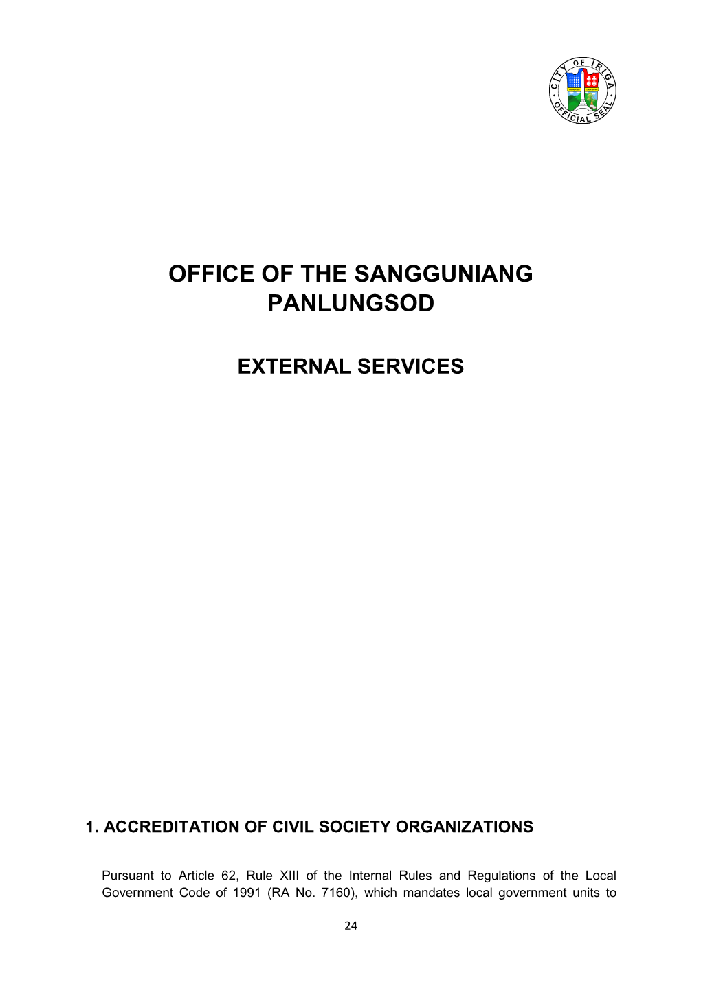 Office of the Sangguniang Panlungsod