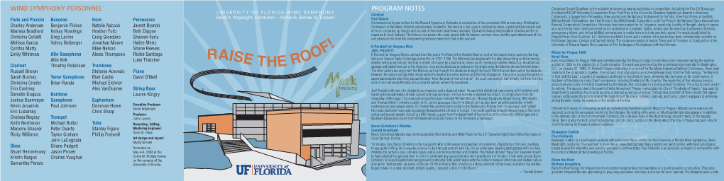 Raise the Roof Samantha Pensis University of Florida