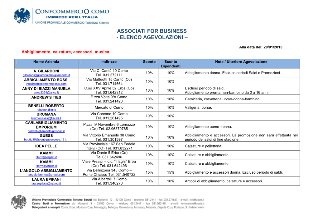 Upcts for Business