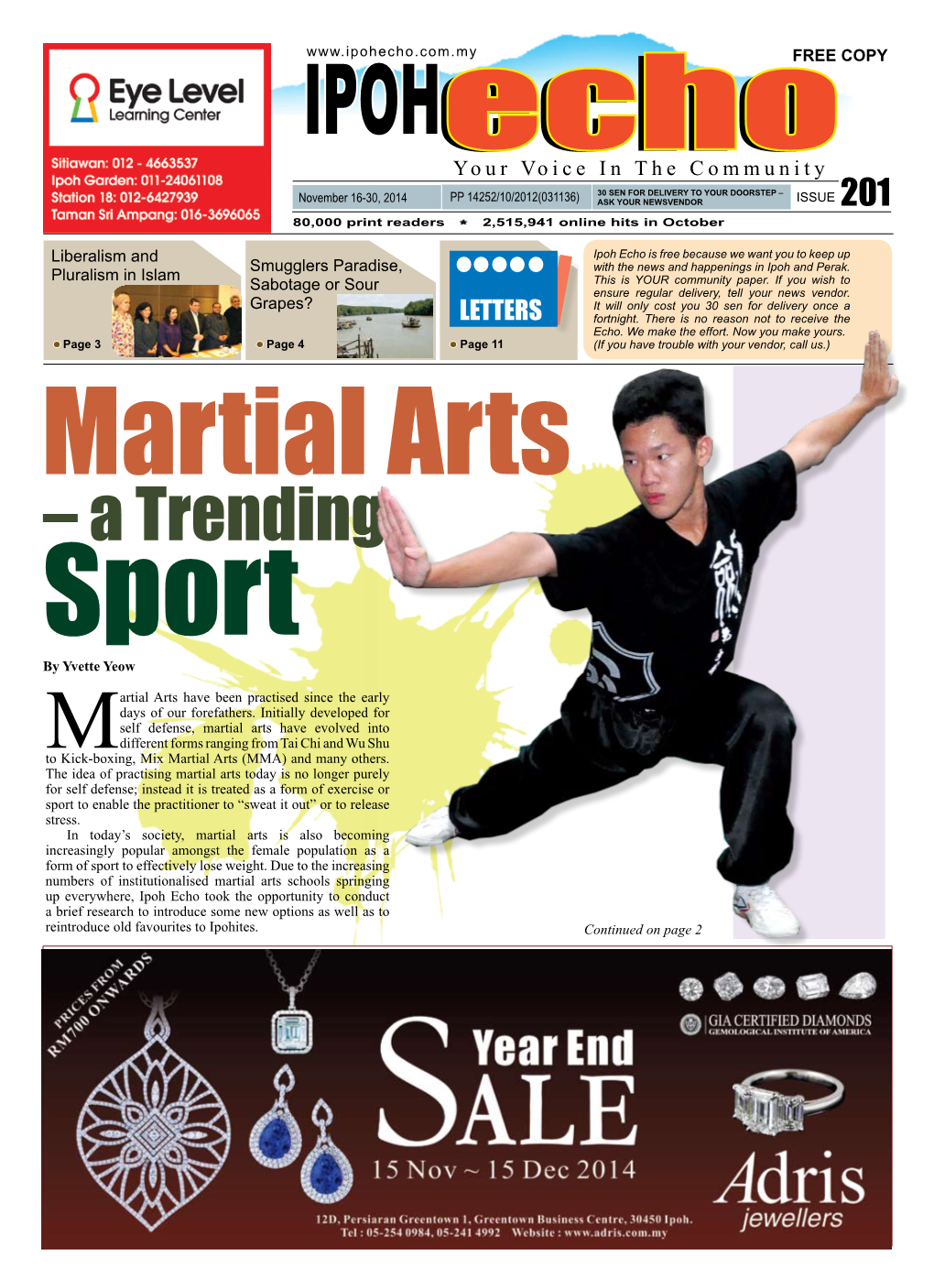 – a Trending Sport by Yvette Yeow