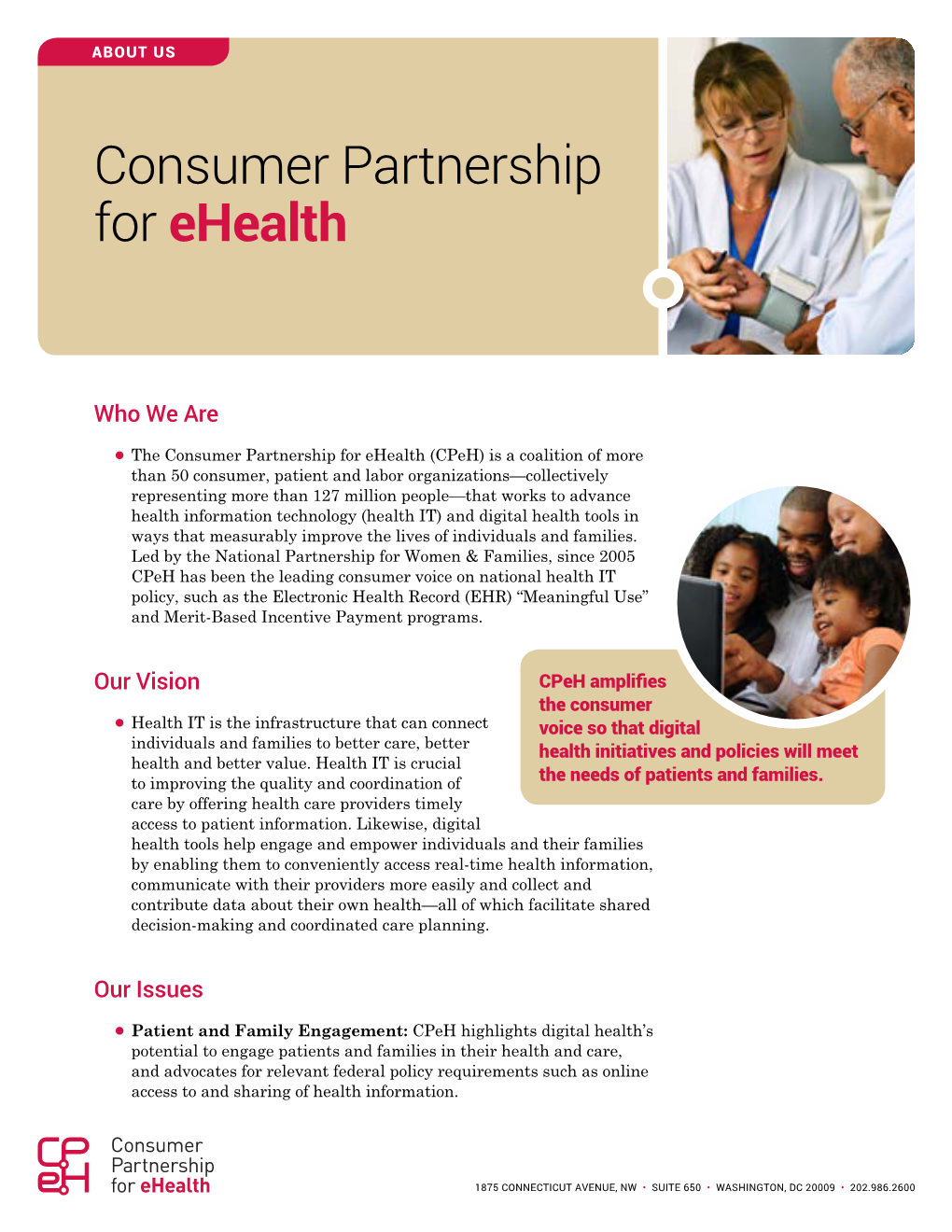 Consumer Partnership for Ehealth