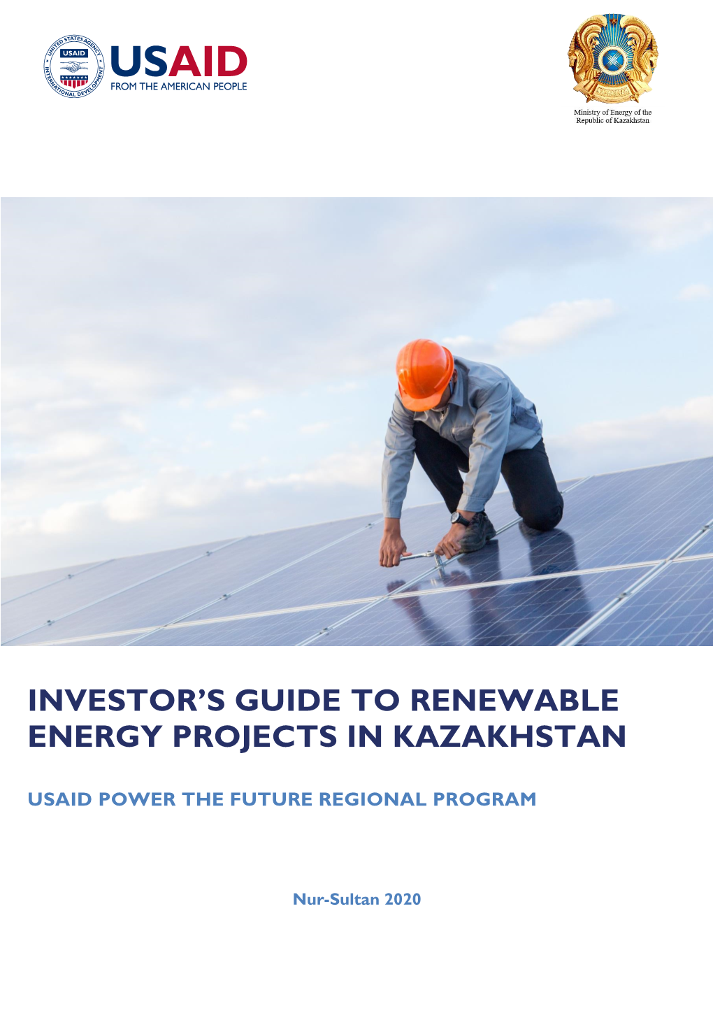 Investor's Guide to Renewable Energy Projects in Kazakhstan
