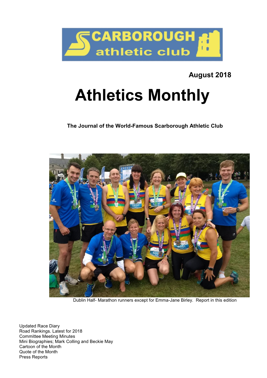 Athletics Monthly