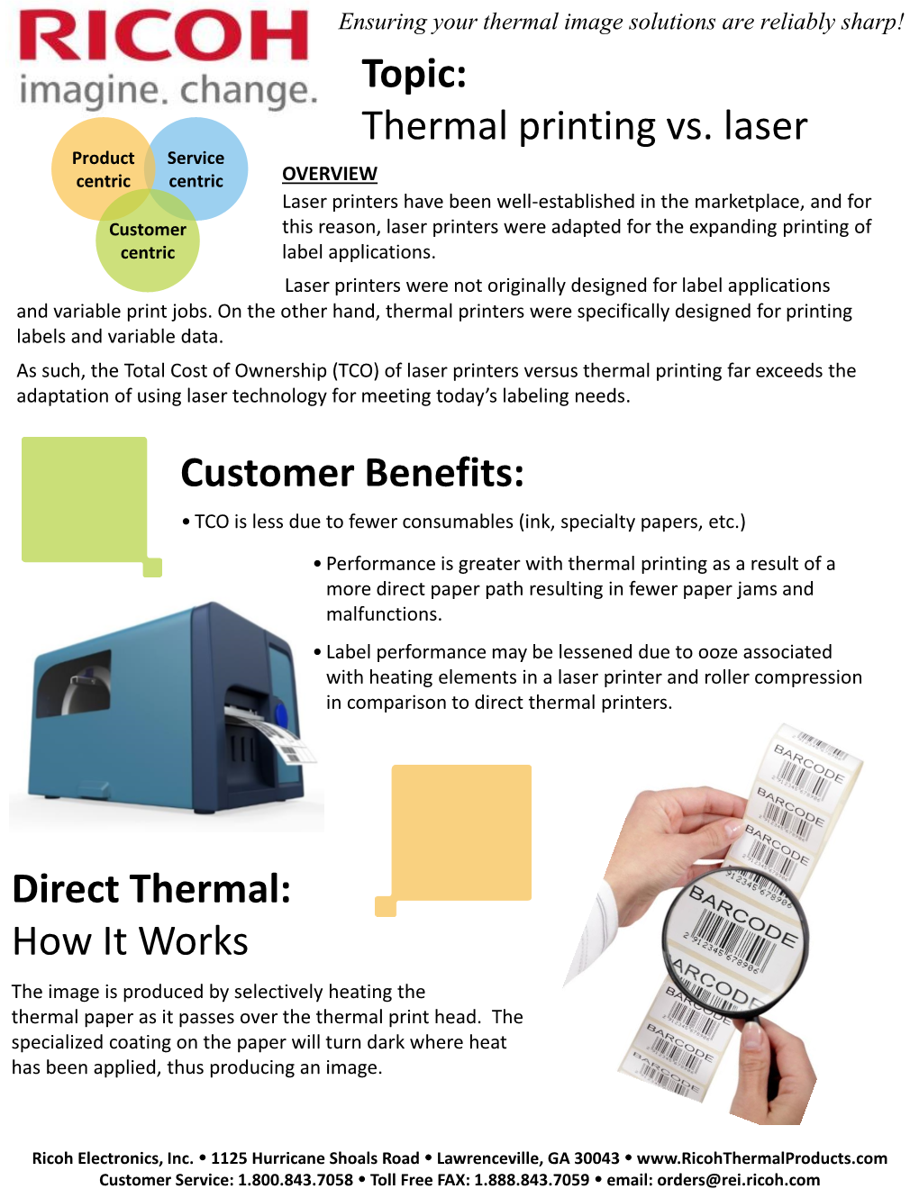 Direct Thermal Printers