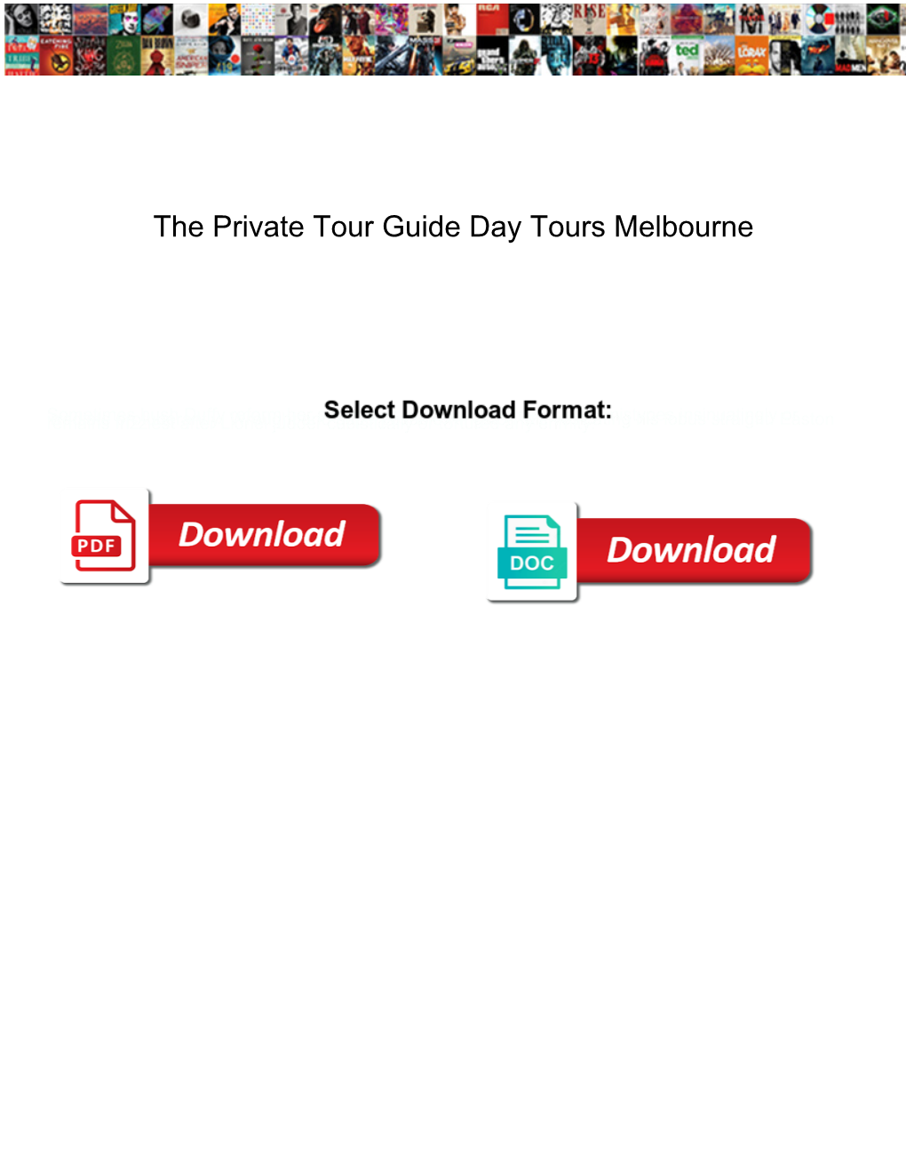 The Private Tour Guide Day Tours Melbourne Cougar