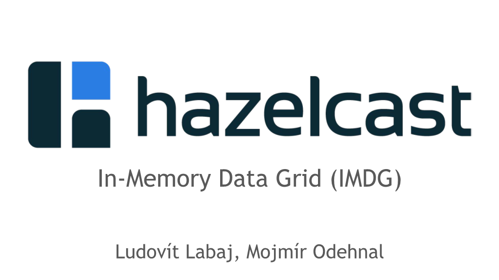 In-Memory Data Grid (IMDG)