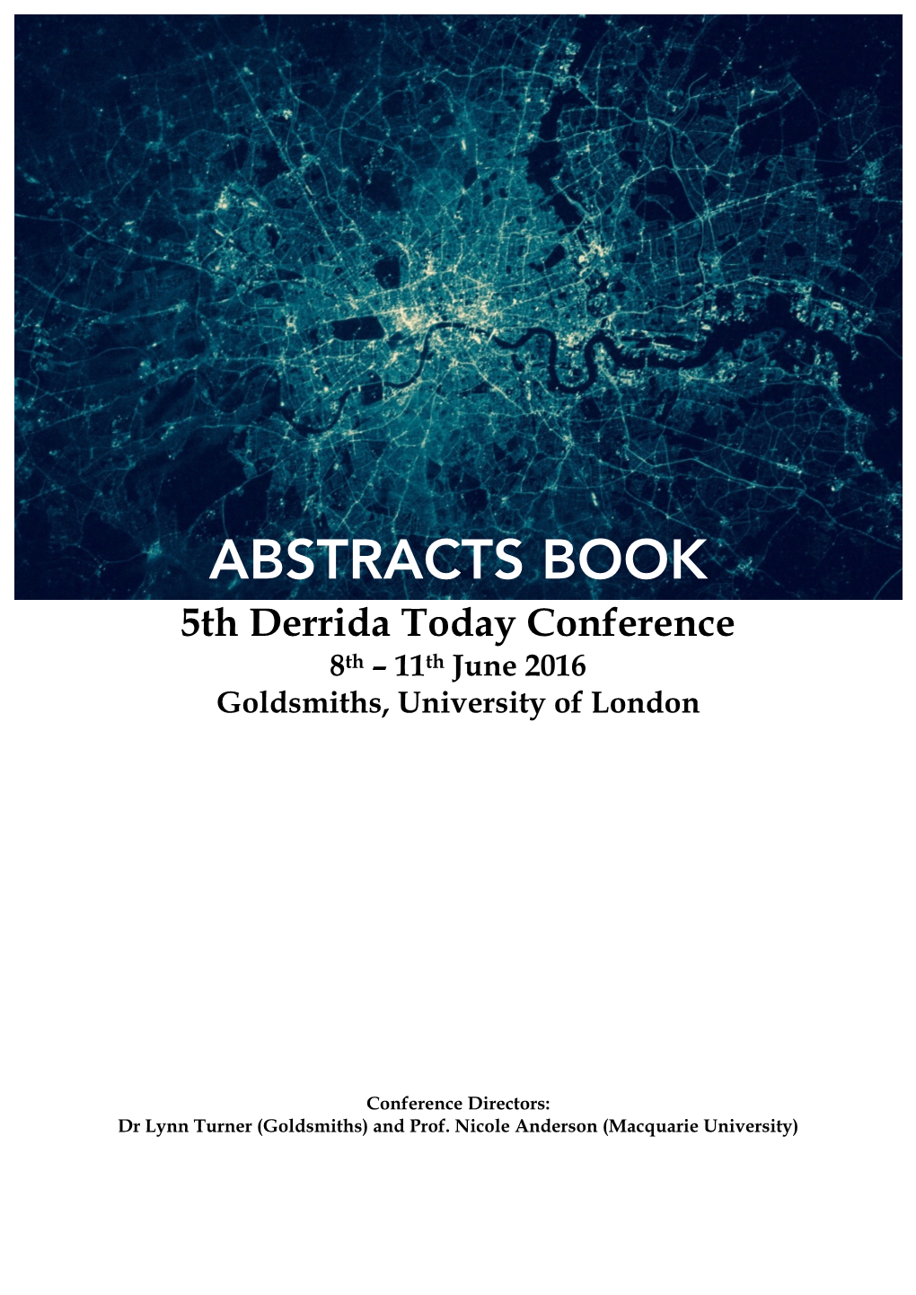 Abstract Booklet 2016