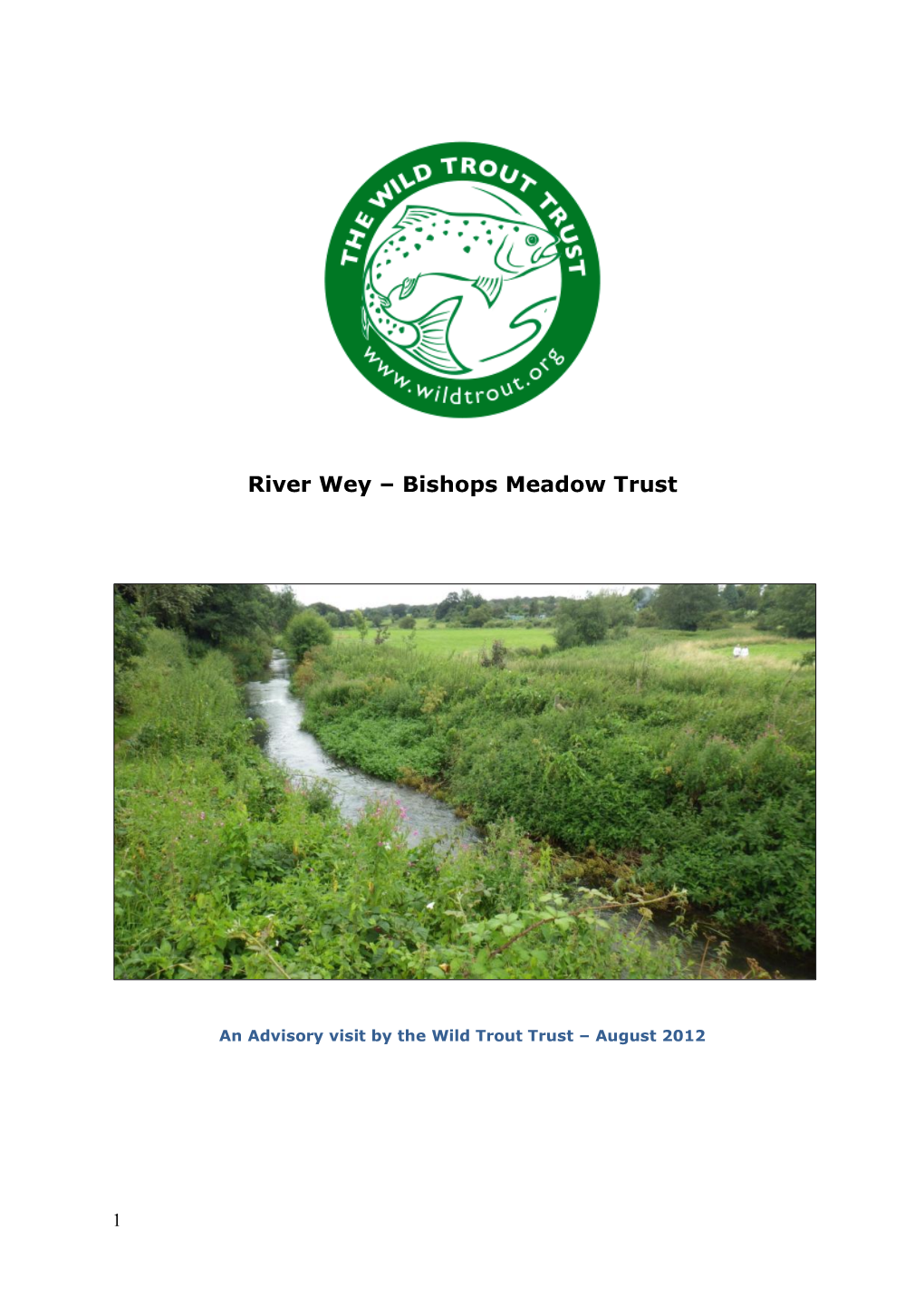 River Wey – Bishops Meadow Trust