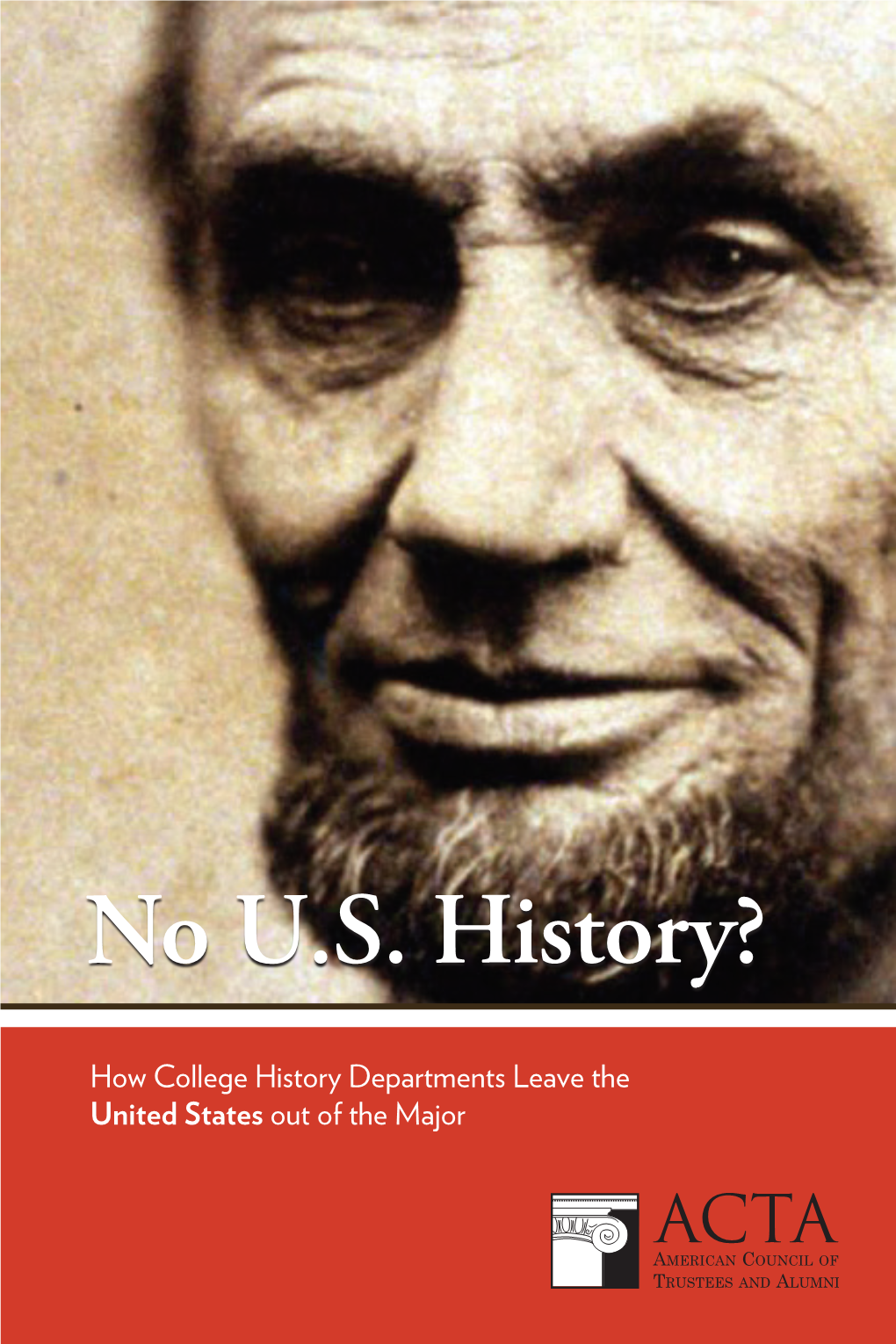 No U.S. History?