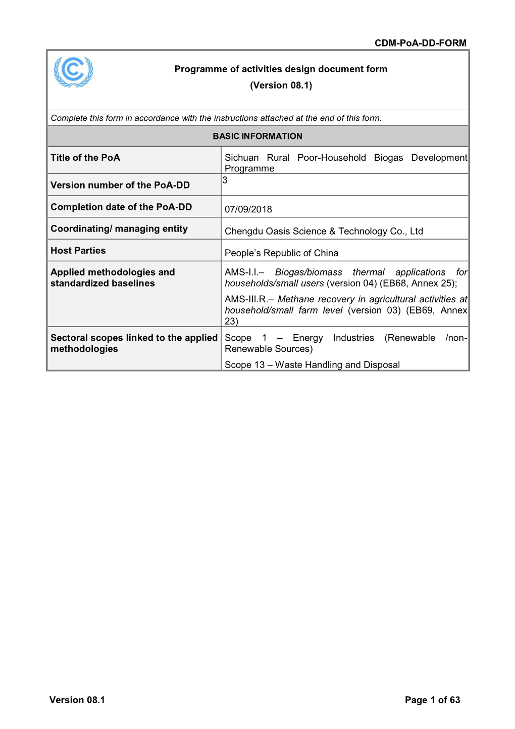 Sichuan Biogas