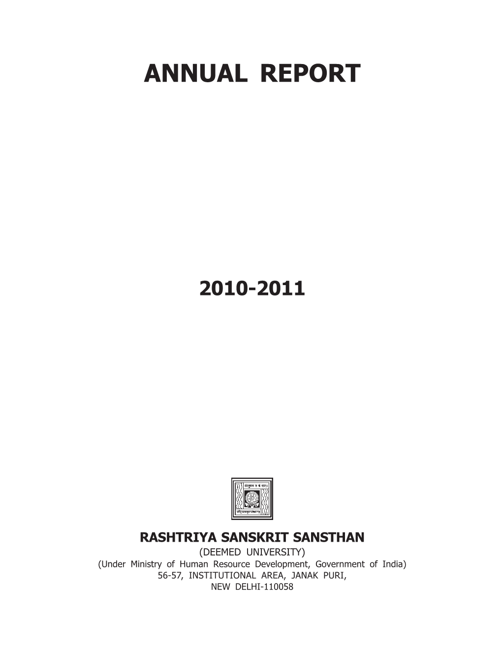 Rashtriya Sanskrit Sansthan