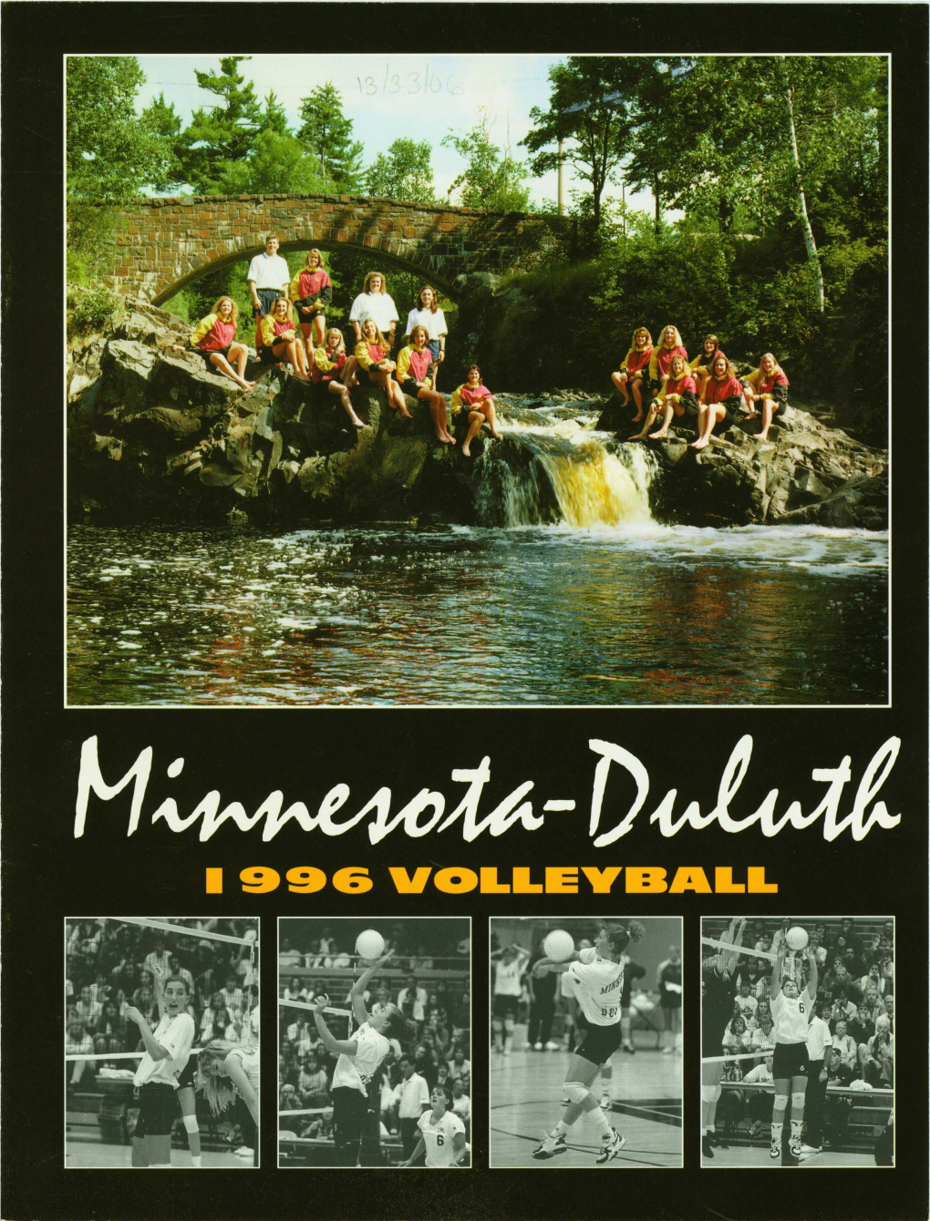 University of Minnesota, Duluth Volleyball Media Guide (1996)