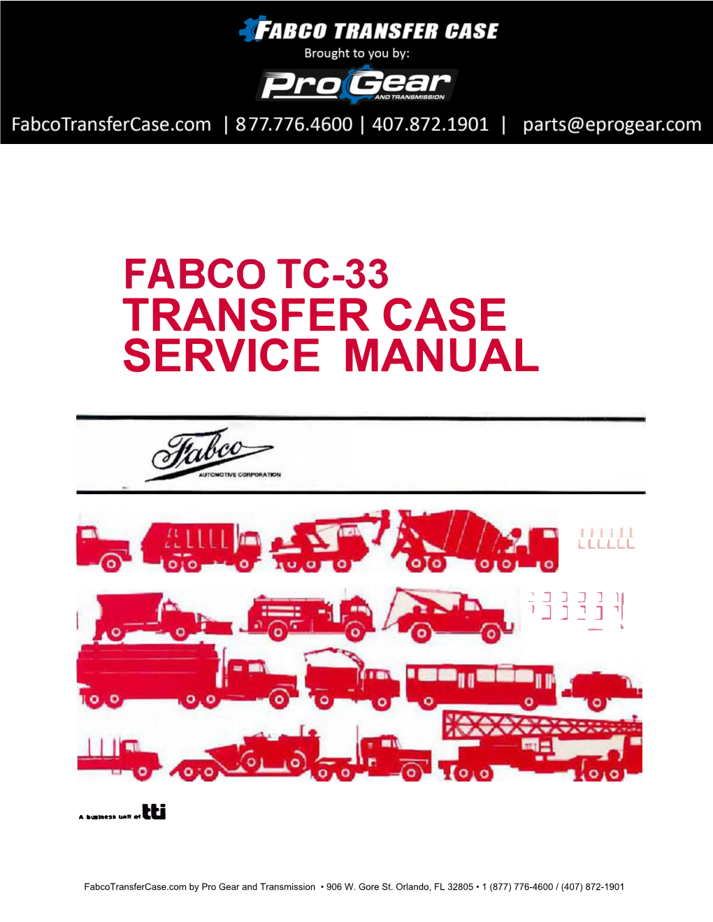 TC-33 Service Manual