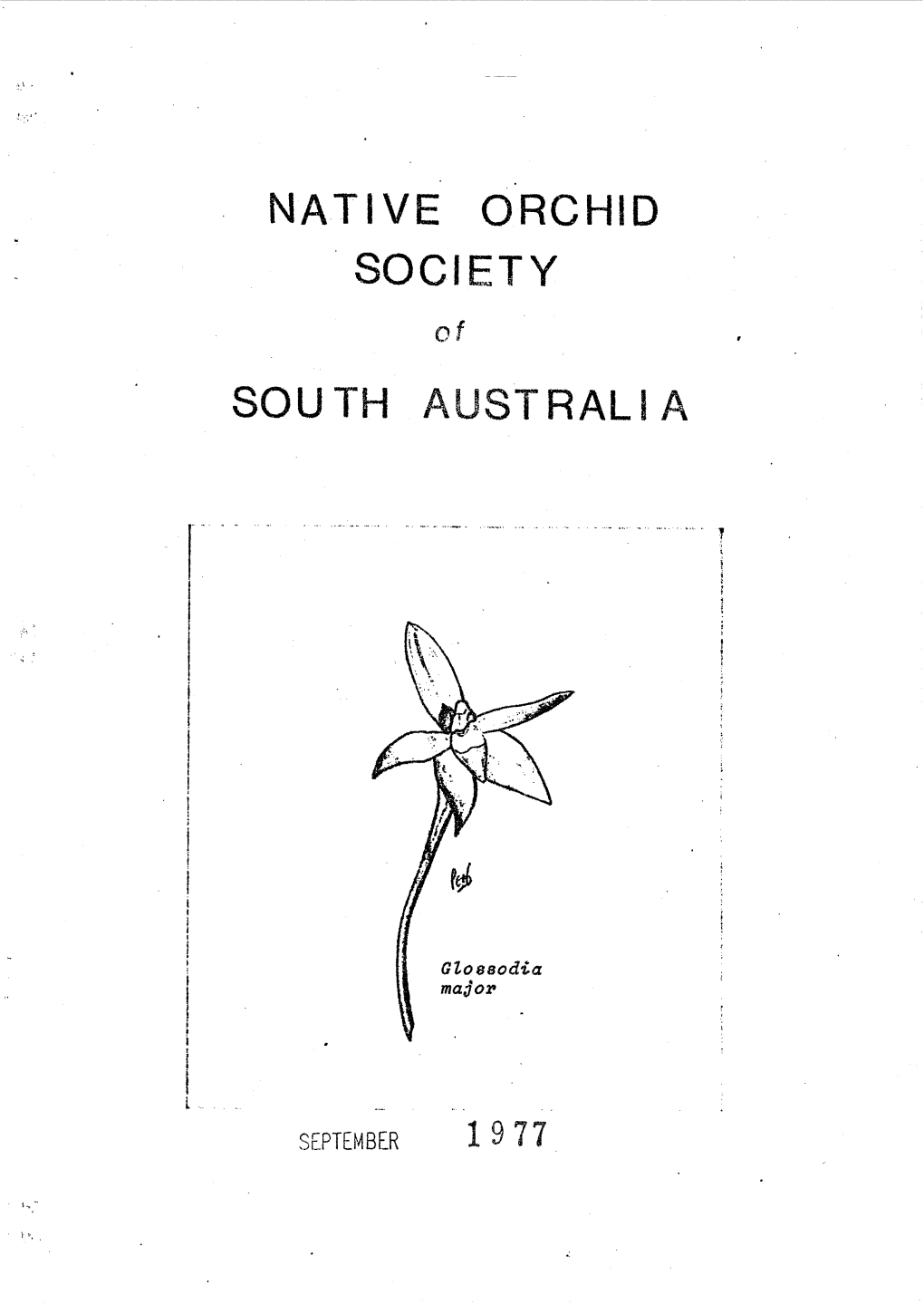 Native Orchid Society South Australia