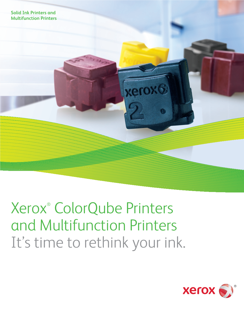 Xerox Colorqube Solid Ink Printers and Mfps