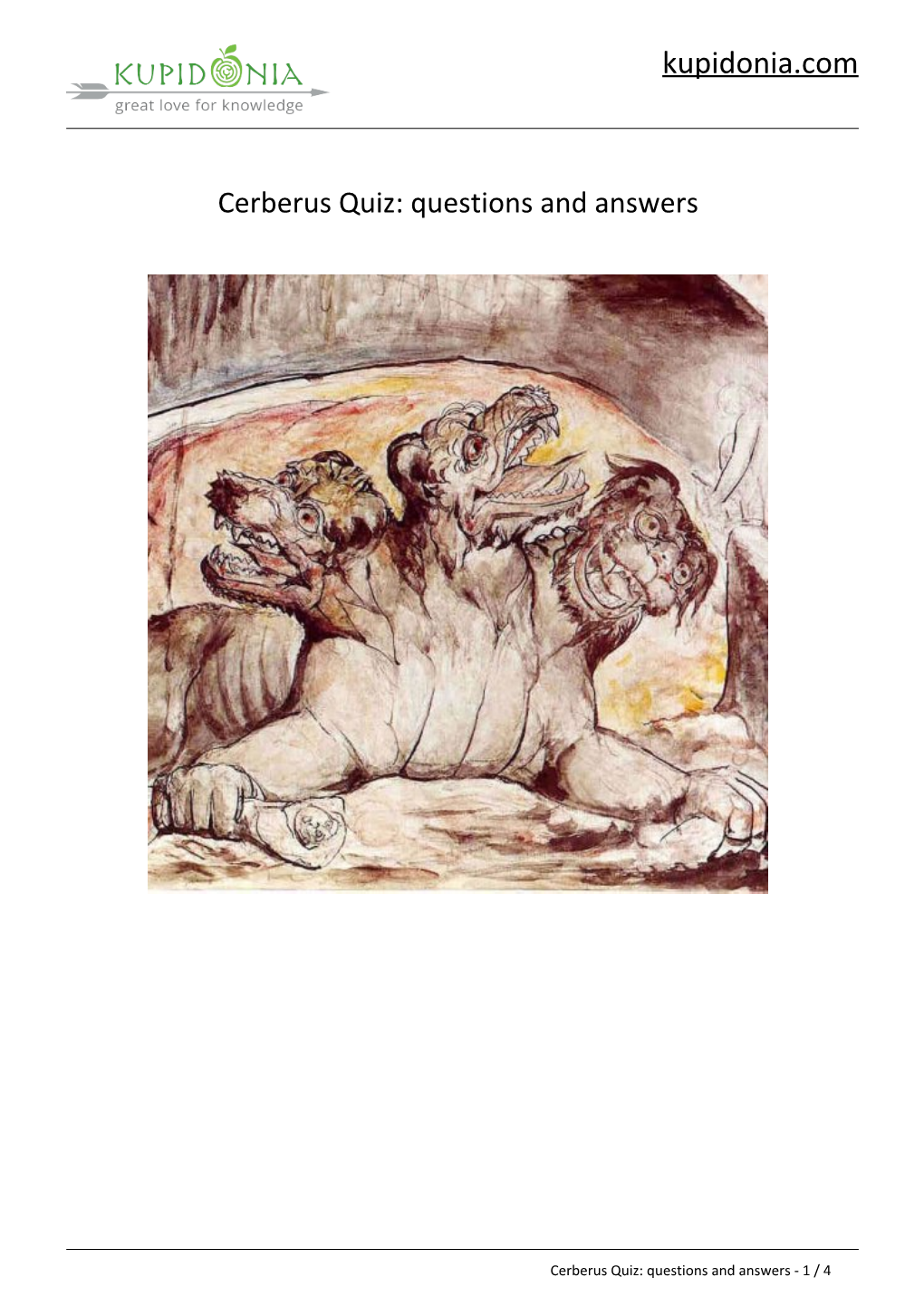 Cerberus Quiz: Questions and Answers