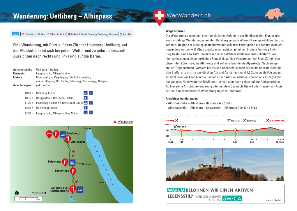 Uetliberg – Albispass