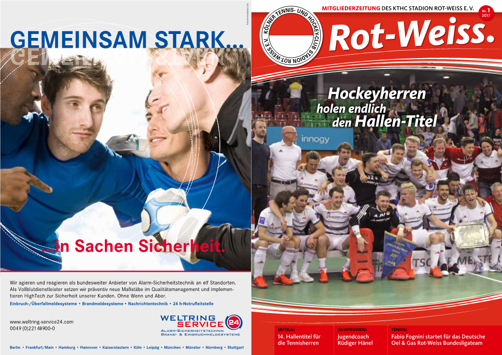 Tennis- Und/Oder Hockey-Camps Im Rot-Weiss 32