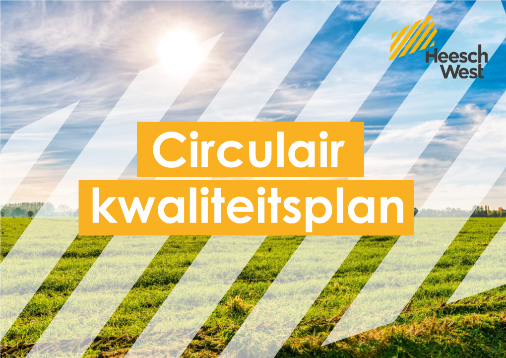 Circulair Kwaliteitsplan Heesch West