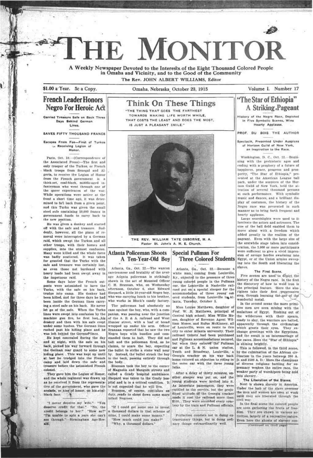 Omaha Monitor October 23 1915