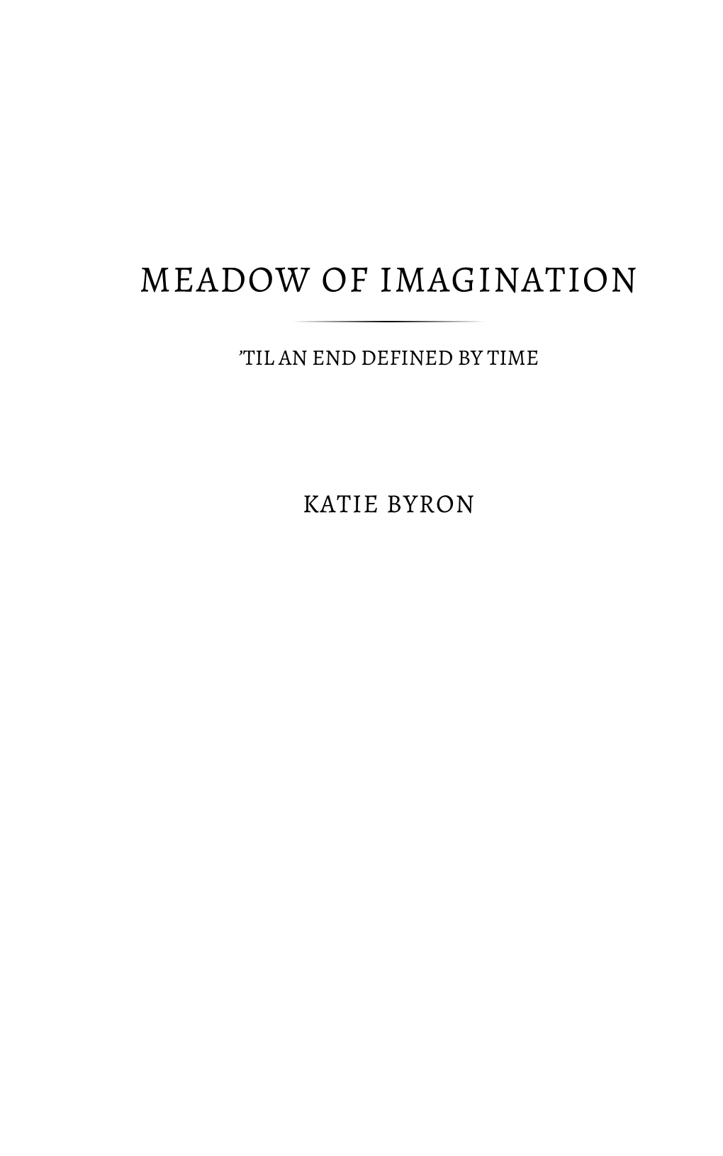 Meadow of Imagination