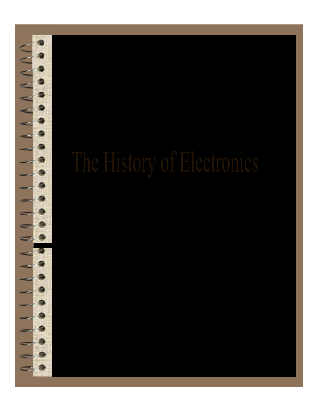 History of Electronics Electricity.Pdf