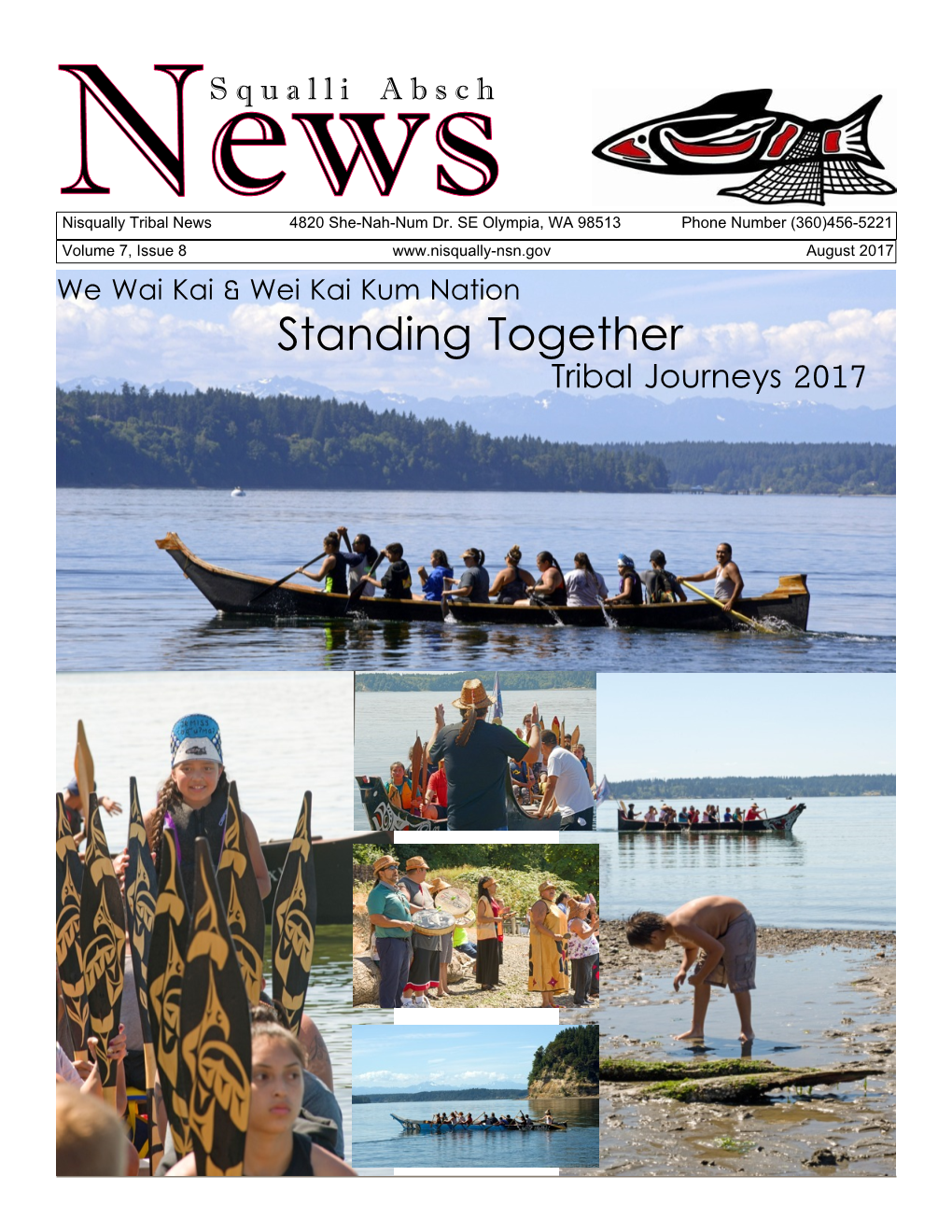 Standing Together Tribal Journeys 2017
