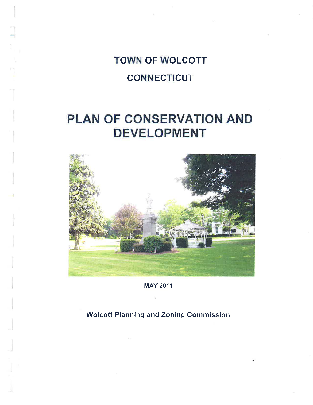 Town of Wolcott Plan of Conservation and Development