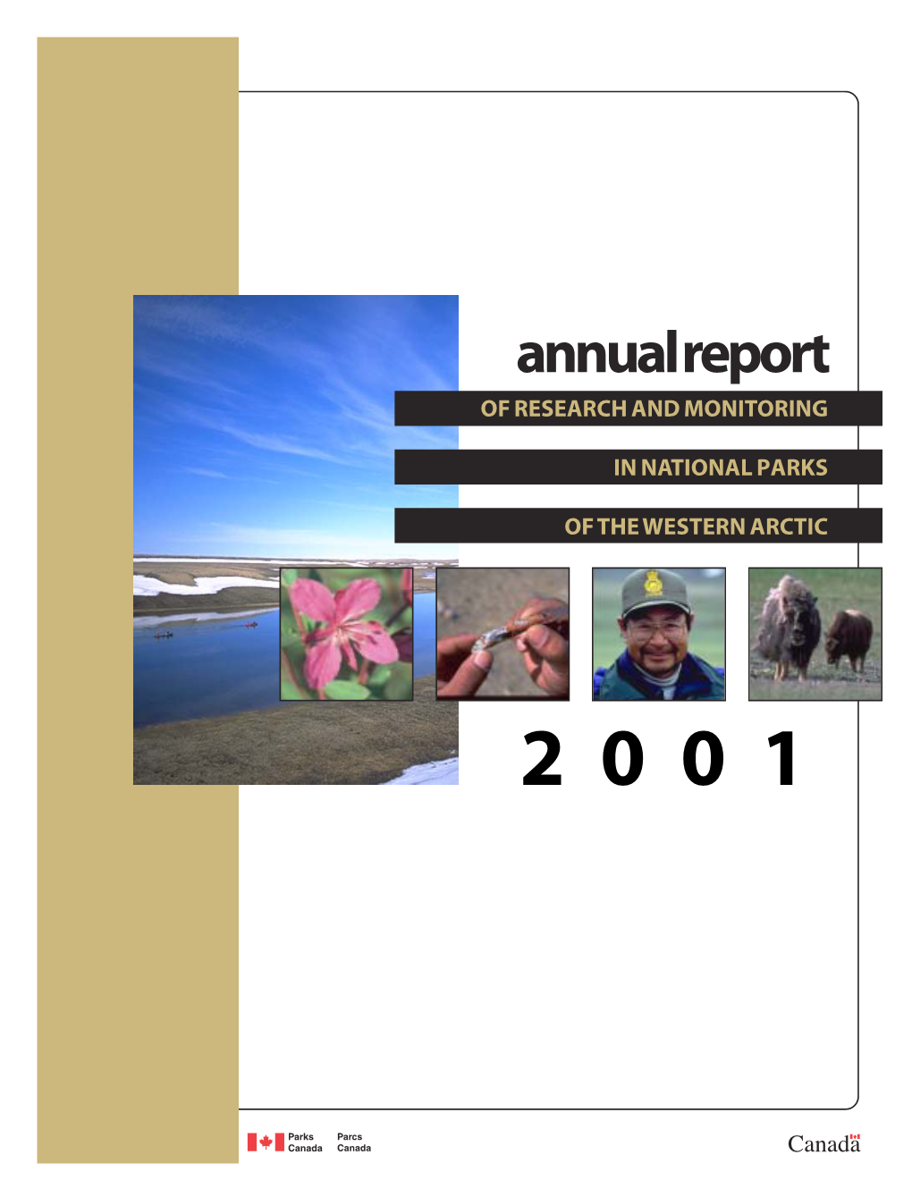 2001 Inside Front Cover (Blank) This Report Is the Product of Contributions from Many People